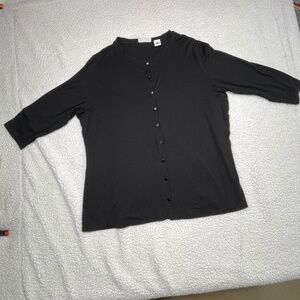 Brand: Jillian Jones Size: 1X Color: Black